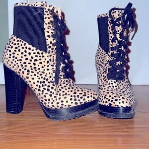 Cheetah print heels!